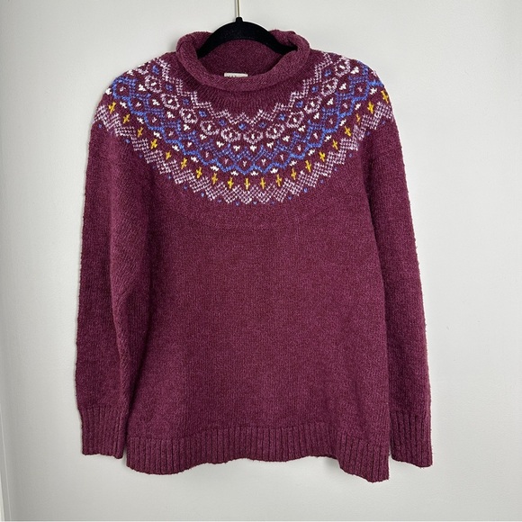 L.L. Bean Sweaters - L.L. Bean Sweater Cotton Women’s Large Warm Cozy Pullover
